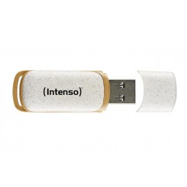 Intenso Green Line unidad flash USB 128 GB USB tipo A 3.2 Gen 1 (3.1 Gen 1) Beige, Marrón