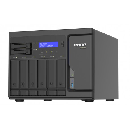 QNAP TS-h886 NAS Torre Ethernet Negro D-1602