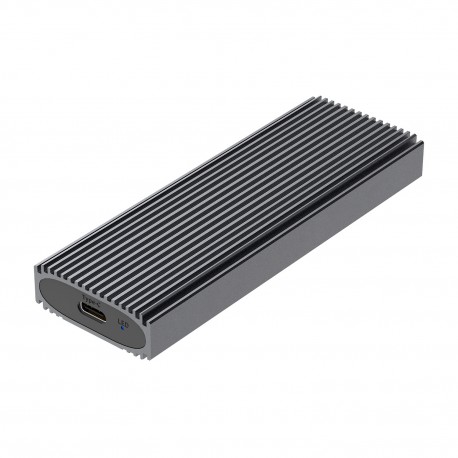 AISENS Caja Externa M.2 (NGFF) ASM2-023GR NVMe A USB3.2 Gen2, Gris