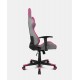 DRIFT DR90 PRO Silla para videojuegos de PC Asiento acolchado Gris, Rosa