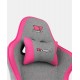 DRIFT DR90 PRO Silla para videojuegos de PC Asiento acolchado Gris, Rosa