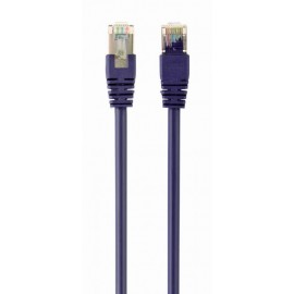 Gembird PP6A-LSZHCU-V-0.5M cable de red Violeta 0,5 m Cat6a S/FTP (S-STP)