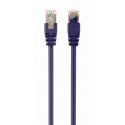 Gembird PP6A-LSZHCU-V-0.5M cable de red Violeta 0,5 m Cat6a S/FTP (S-STP)