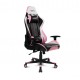 DRIFT DR175PINK silla para videojuegos Silla para videojuegos universal Asiento acolchado Rosa, Negro, Blanco