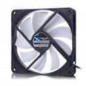 Fractal Design Silent Series R3 140mm Carcasa del ordenador Ventilador 14 cm Negro, Blanco - FAN-SSR3-140-WT