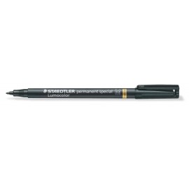 Staedtler Lumocolor 319 rotulador Medio Negro