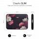 SUBBLIM Funda Ordenador Neopreno Trendy Sleeve Neo Flowers 15,6''