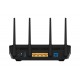 ASUS RT-AX5400 router inalámbrico Gigabit Ethernet Doble banda (2,4 GHz / 5 GHz) Negro