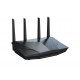 ASUS RT-AX5400 router inalámbrico Gigabit Ethernet Doble banda (2,4 GHz / 5 GHz) Negro