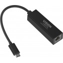 Vision TC-USBCETH/BL adaptador y tarjeta de red Ethernet