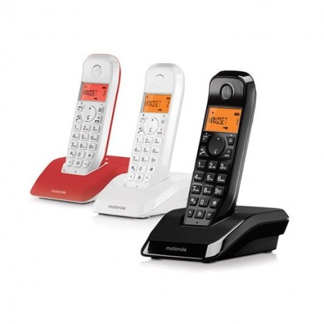 TELÉFONO INALÁMBRICO DECT DIGITAL MOTOROLA S1203TRIO