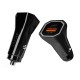 AISENS Cargador de Coche 38W,1XUSB-C PD3.0 20W,1XUSB-A QC3.0 18W, Negro