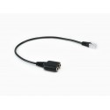 Equip 147944 cable de audio 0,25 m 2 x 3.5mm Negro