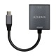 AISENS Conversor Aluminio USB-C A HDMI 4K@30Hz, USB-C/M-HDMI/H, Gris, 15cm