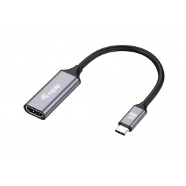 Equip 133491 adaptador de cable de vídeo 0,15 m USB Tipo C HDMI Negro, Gris