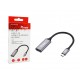 Equip 133491 adaptador de cable de vídeo 0,15 m USB Tipo C HDMI Negro, Gris