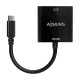 AISENS Conversor USB-C A HDMI 4K@30Hz, USB-C/M-HDMI/H, Negro, 15cm