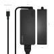 AISENS Cargador 65W PD3.0 1XUSB-C 1.8M, Negro