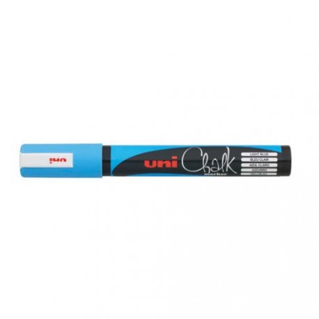 Uni-Ball PWE-5M marcador de tiza Azul claro 1 pieza(s)