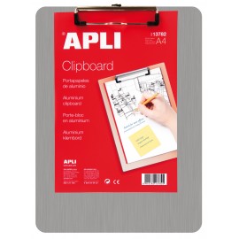 APLI 13782 portapapel Plata