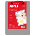 APLI 13782 portapapel Plata