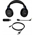 HyperX Cloud Flight - Auriculares gaming inalámbricos (azul-negro) - PS5-PS4