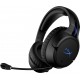 HyperX Cloud Flight - Auriculares gaming inalámbricos (azul-negro) - PS5-PS4