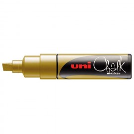 Uni-Ball PWE-8K marcador de tiza Cincel Oro 1 pieza(s)