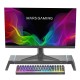 Mars Gaming MGS-ONE Negro Soporte Monitor RGB Chroma Tamaño Ajustable Soporte Smartphone y Tablet USB Frontal 2.0