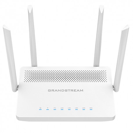 Grandstream Networks GWN-7052 router inalámbrico Gigabit Ethernet Doble banda (2,4 GHz / 5 GHz) Blanco