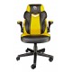 TALIUS TAL-CRAB-YLW silla para videojuegos Silla para videojuegos universal Negro, Amarillo