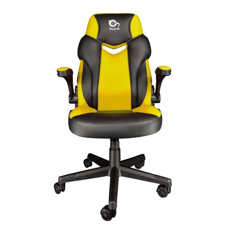 TALIUS TAL-CRAB-YLW silla para videojuegos Silla para videojuegos universal Negro, Amarillo