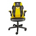 TALIUS TAL-CRAB-YLW silla para videojuegos Silla para videojuegos universal Negro, Amarillo