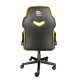 TALIUS TAL-CRAB-YLW silla para videojuegos Silla para videojuegos universal Negro, Amarillo