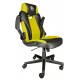 TALIUS TAL-CRAB-YLW silla para videojuegos Silla para videojuegos universal Negro, Amarillo