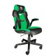 TALIUS TAL-CRAB-GRN silla para videojuegos Silla para videojuegos universal Negro, Verde