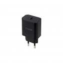 TooQ Cargador de Pared USB-C PD20W, Negro