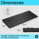 HP Teclado multidispositivo compacto 350 con Bluetooth