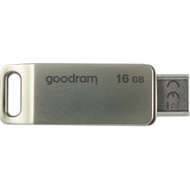 Goodram ODA3 unidad flash USB 16 GB USB Type-A / USB Type-C 3.2 Gen 1 (3.1 Gen 1) Plata