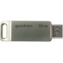 Goodram ODA3 unidad flash USB 16 GB USB Type-A / USB Type-C 3.2 Gen 1 (3.1 Gen 1) Plata