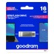 Goodram ODA3 unidad flash USB 16 GB USB Type-A / USB Type-C 3.2 Gen 1 (3.1 Gen 1) Plata