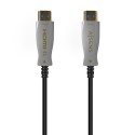 AISENS Cable HDMI V2.0 AOC Premium Alta Velocidad / HEC 4k@60Hz 4:4:4 18Gbps, A/M-A/M, Negro, 100m