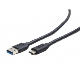 Cablexpert CCP-USB3-AMCM-0.1M cable USB 0,1 m 2.0/3.2 Gen 1 (3.1 Gen 1) USB A USB C Negro