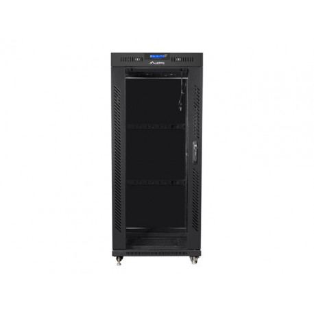 Lanberg FF01-8822-12BL armario rack 22U Rack o bastidor independiente Negro