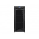 Lanberg FF01-8822-12BL armario rack 22U Rack o bastidor independiente Negro