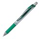 Pentel EnerGel Xm Bolígrafo de gel de punta retráctil Verde 1 pieza(s)