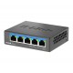 D-Link DMS-105 No administrado 2.5G Ethernet (100/1000/2500) Negro