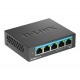 D-Link DMS-105 No administrado 2.5G Ethernet (100/1000/2500) Negro