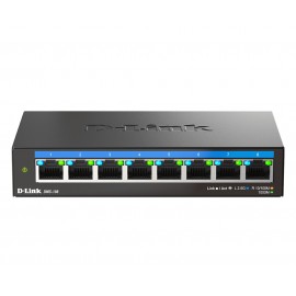 D-Link DMS-108 No administrado 2.5G Ethernet (100/1000/2500) Negro