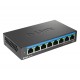 D-Link DMS-108 No administrado 2.5G Ethernet (100/1000/2500) Negro